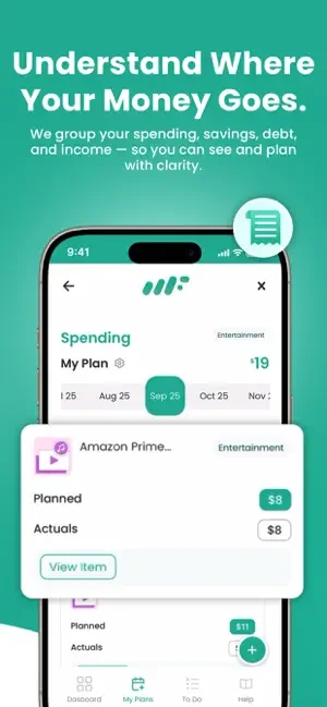 weFi payoff plan