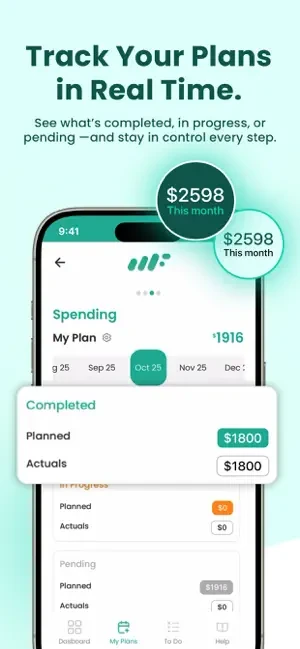 weFi budgeting